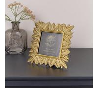 Melody Maison Gold Leaf Detail Photo Frame 17.5Cm