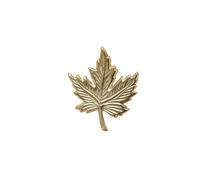 Melody Maison Gold Maple Leaf Drawer Knob in Metallic Gold Melody Maison Metallic Gold