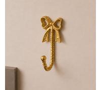 Melody Maison Gold Metal Bow Shaped Wall Hook