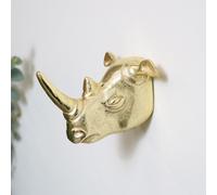 Melody Maison Gold Rhino Wall Hook