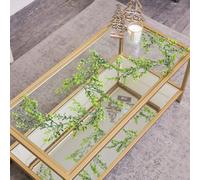 Melody Maison Green Frosted Foliage Christmas Garland - 160Cm (1.6M / 62.9')