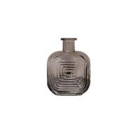Melody Maison Grey Glass Small Square Shaped Vase 13.7cm Melody Maison Grey