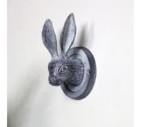Melody Maison Grey Hare Head Coat Hook 8.5Cm X 13Cm