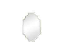 Melody Maison Ivory Geometric Framed Wall Mirror 80cm X 50cm | Size: 80 cm X 50 cm Melody Maison Ivory 80 cm X 50 cm