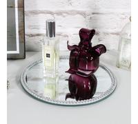 Melody Maison Jewelled Mirrored Display Plate