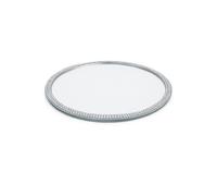 Melody Maison Jewelled Mirrored Display Plate in Silver Melody Maison Silver