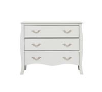 Melody Maison Large 3 Drawer Chest Of Drawers - Elizabeth Ivory Range Melody Maison Ivory