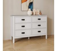 Melody Maison Large 6 Drawer Chest Of Drawers - Lawrence Ivory Range