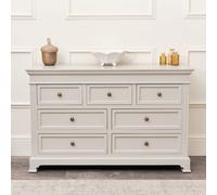 Melody Maison Large 7 Drawer Chest Of Drawers - Daventry Taupe-Grey Range