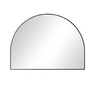 Melody Maison Large Black Arched Wall Mirror 90cm X 120cm | Size: 90 cm X 120 cm Melody Maison Black 90 cm X 120 cm