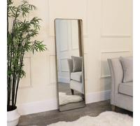 Melody Maison Large Brushed Gold Wall & Leaner Mirror 47cm X 142cm in Metallic Gold | Size: 47 cm X 142 cm Melody Maison Metallic Gold 47 cm X 142 cm