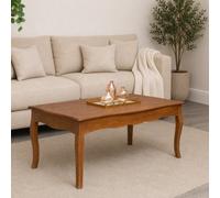 Melody Maison Large Dark Wood Coffee Table - Ashwell Range