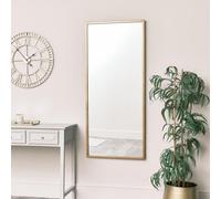 Melody Maison Large Gold Rectangle Mirror 60cm X 140cm in Metallic Gold | Size: 60 cm X 140 cm Melody Maison Metallic Gold 60 cm X 140 cm