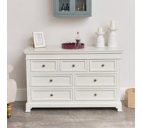 Melody Maison Large Ivory 7 Drawer Chest Of Drawers - Daventry Ivory Range