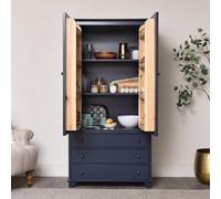 Melody Maison Large Navy Blue Pantry/storage Closet