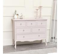 Melody Maison Large Pink 6 Drawer Chest Of Drawers