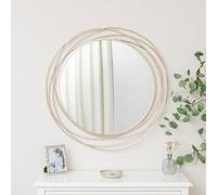 Melody Maison Large Round Champagne Swirl Mirror 92Cm X 92Cm