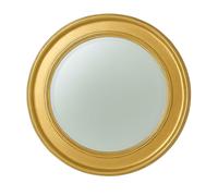 Melody Maison Large Round Gold Vintage Wall Mirror 80cm X 80cm | Size: 80 cm X 80 cm Melody Maison Gold 80 cm X 80 cm