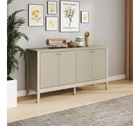 Melody Maison Large Taupe 4 Door Sideboard - Hales Taupe Range
