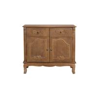 Melody Maison Large Wooden Sideboard Cupboard - Pays Du Bois Range in Brown Melody Maison Brown