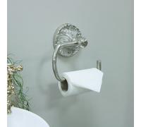 Melody Maison Luxe Silver Toilet Roll Holder 17Cm X 16Cm