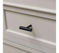 Melody Maison Matte Black Metal Hammered Drawer Bar Pull Handle 5.5Cm