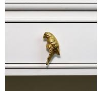 Melody Maison Metallic Gold Parrot Drawer Knob