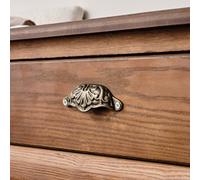 Melody Maison Ornate Brass Patterned Cup Pull Handle