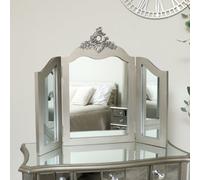 Melody Maison Ornate Triple Dressing Table Mirror - Tiffany Range