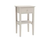 Melody Maison Pair Of One Drawer Bedside Table - Abbey Pale Ivory Range in Cream Melody Maison Cream
