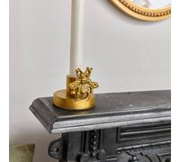 Melody Maison Round Gold Bee Candle Holder - 6cm Melody Maison Gold