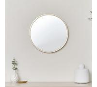 Melody Maison Round Gold Wall Mirror - 40Cm X 40Cm