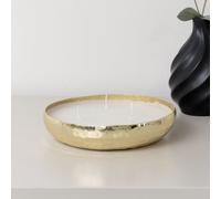 Melody Maison Round Hammered Gold 3 Wick Candle Pot Melody Maison Gold