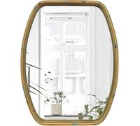 Melody Maison Rustic Gold Framed Wall Mirror
