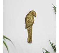 Melody Maison Rustic Gold Parrot Wall Hook 16Cm X 6Cm