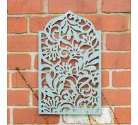 Melody Maison Sage Green Garden Wall Art Plaque - 30Cm X 81Cm
