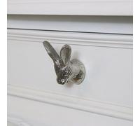 Melody Maison Silver Rabbit Head Drawer Knob