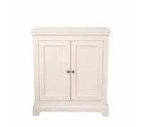 Melody Maison Slimline Two Door Shoe Cabinet With 3 Shelves - Daventry Ivory Range Melody Maison Ivory