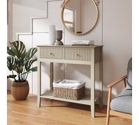Melody Maison Taupe 2 Drawer Console / Dressing Table - Hales Taupe Range