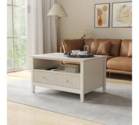 Melody Maison Two Drawer Coffee Table - Hales Taupe Range