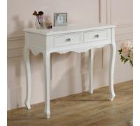Melody Maison White Console / Dressing Table - Victoria Range