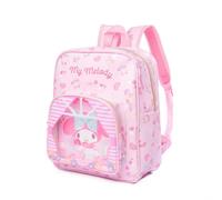 (Melody) Melody Sanrio Backpack Cinnamoroll Hello Kitty Kuromi Bags Waterproof Kids Gift
