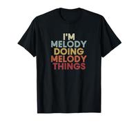 Melody Name Melody Personalized Name First Given T-Shirt