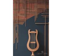 Melody Notebook #1 - ELEGY: A music themed journal for peaceful relaxation - 100 lined and coloring pages to write down and draw the melody of your heart. Perfect gift for those whose soul sings.