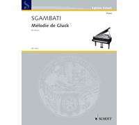 Melody of Gluck: piano.