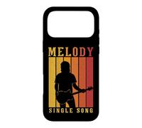 Melody Retro Guitar Player Vintage Music Lover Case for iPhone 17 Pro Max