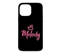 Melody the Queen/Pink Crown & Name for Women Called Melody Case for iPhone 13 Pro Max
