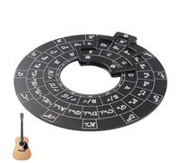 Melody Tool Fifth Wheel Wooden Circle Musical Transposition Tool Chord Progression Search Melody Learning Aid | Interactive Educational Designed For The Music