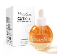 MelodySusie 50ml Honey Milk Cuticle Oil with Olive, Jojoba, Grape Seed& Sunflower Seed - Nourishing & Strengthening Treatment for Dry, Brittle Nails & Cuticles