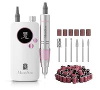 MelodySusie Electric Nail File 30000 RPM,SC320F Professional Rechargeable Nail Drill, Cordless E File Portable Efile for Acrylic Nails Gel Polishing Removing, Nail Kit for Manicure Salon Home